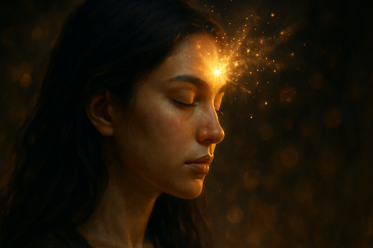 Rappresentazione artistica della saggezza, simbolo del significato del nome Sofia.